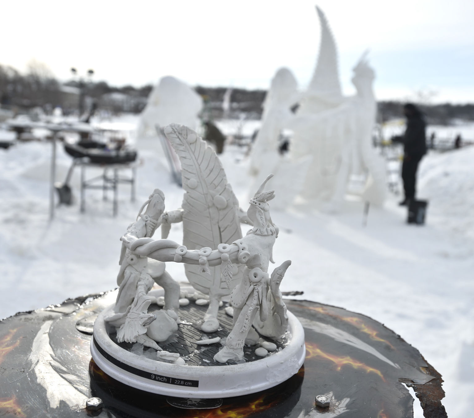 WINTERFEST SNOW SCULPTURES